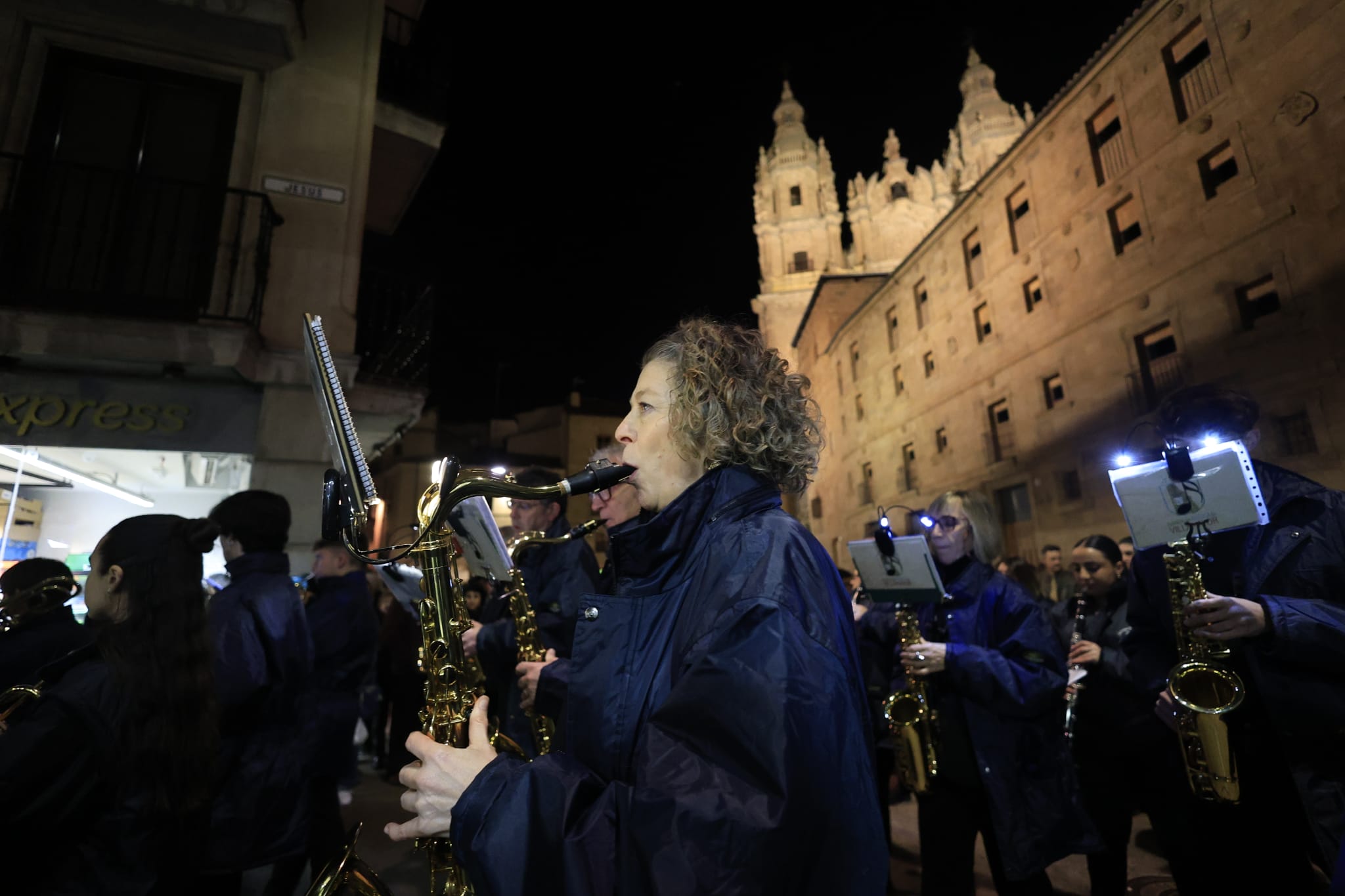 Tradicional Vía Crucis de la Junta de Semana Santa de Salamanca