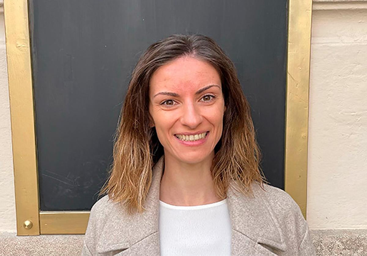 La mejor nota del MIR de enfermería de este año, Beatriz Díez.