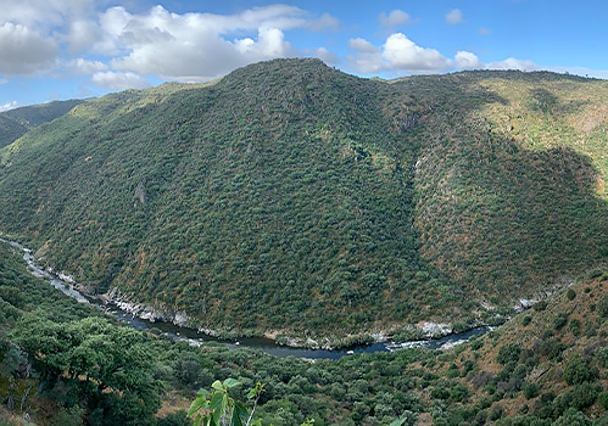 Frontera entre España y Portugal en torno al Duero