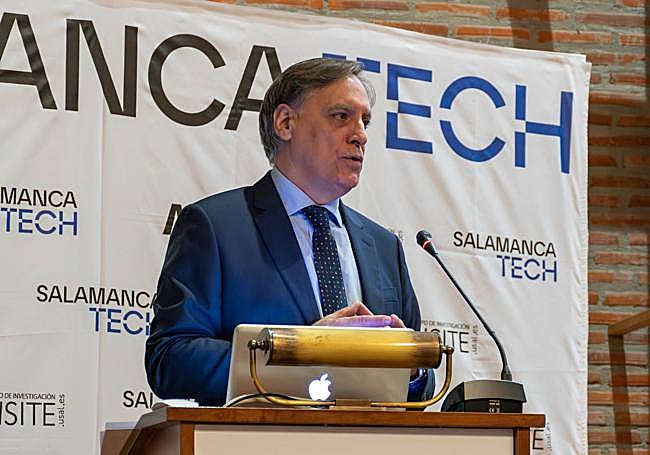 Intervención de Carlos García Carbayo en 'Salamanca Tech'.