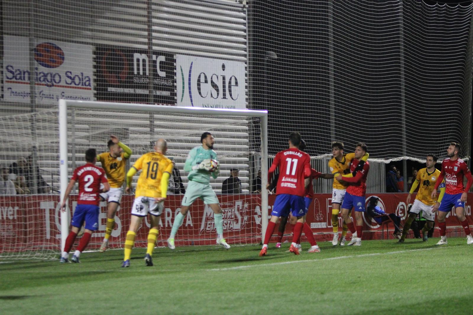 Unionistas empata (0-0) en Tarazona y duerme octavo en la clasificación