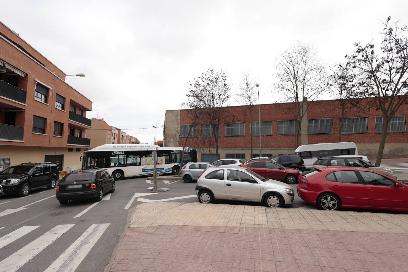 Las interminables obras de la carretera de Ledesma