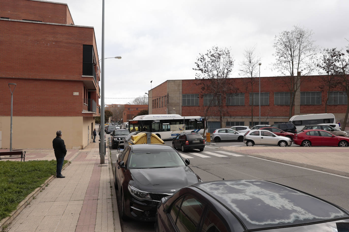 Las interminables obras de la carretera de Ledesma
