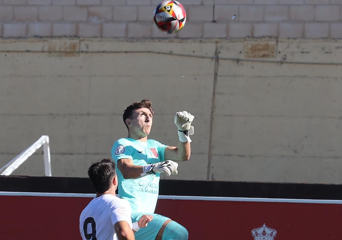 Sergio del Río, en un partido anterior.
