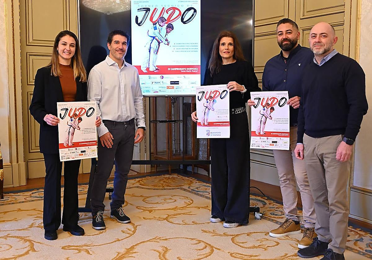Presentación de la prueba deportiva en el Ayuntamiento de Salamanca.