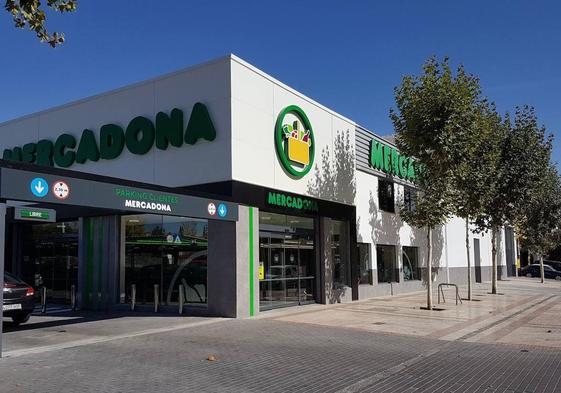 Supermercado Mercadona en la ciudad de Salamanca.
