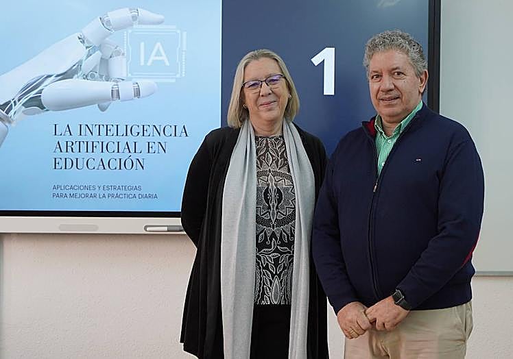 Charo Fernández Aguirre y Fernando González.