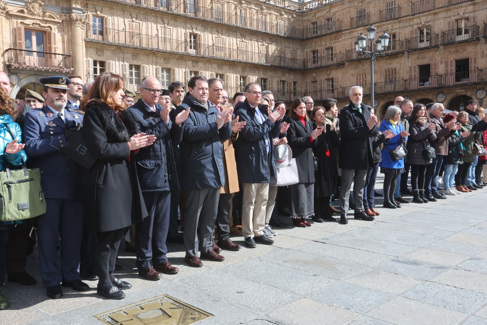 Minuto de silencio en Salamanca por el Día por las Víctimas del Terrorismo