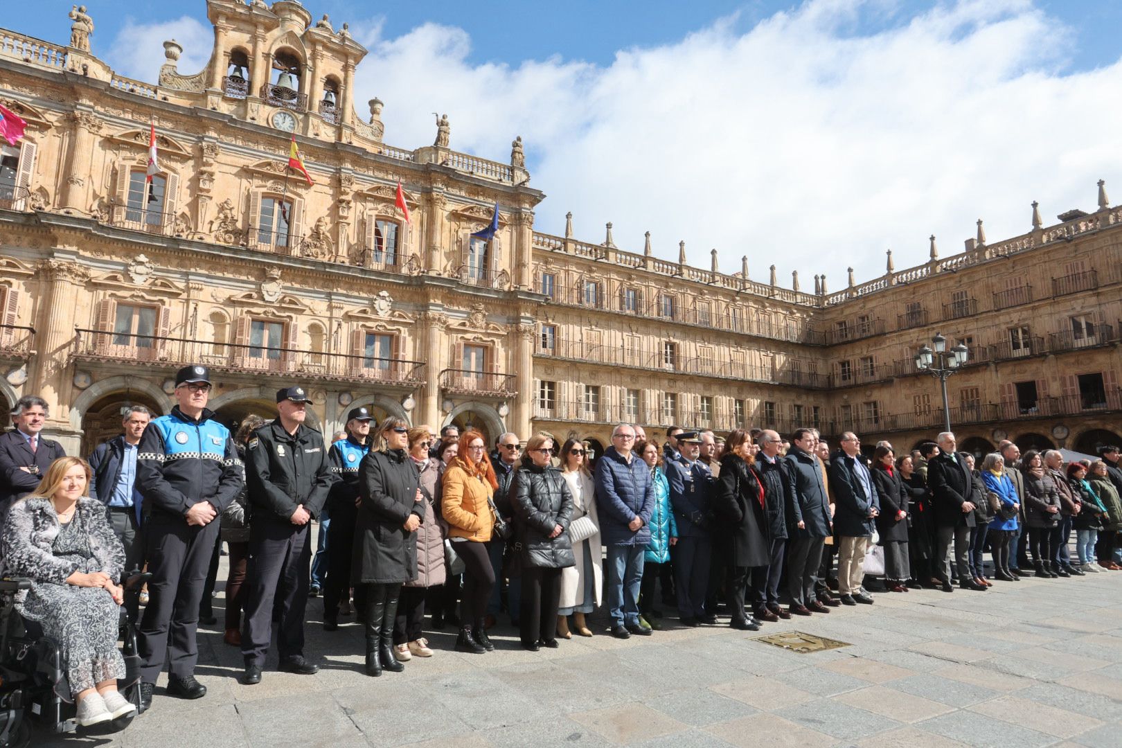 Minuto de silencio en Salamanca por el Día por las Víctimas del Terrorismo