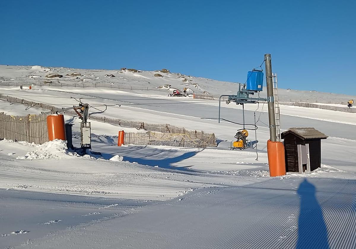 Estación de La Covatilla de Béjar, en Salamanca