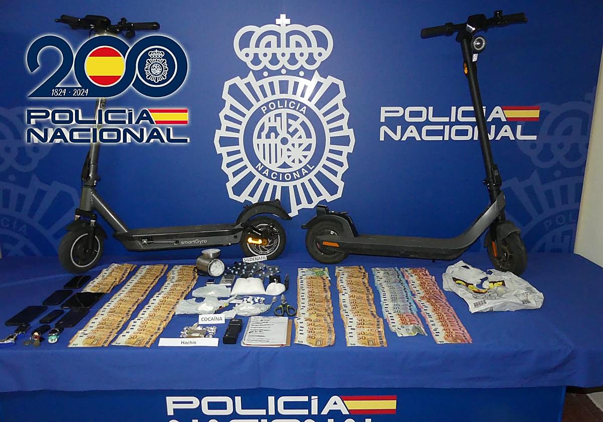 Imagen de archivo del material incautado.