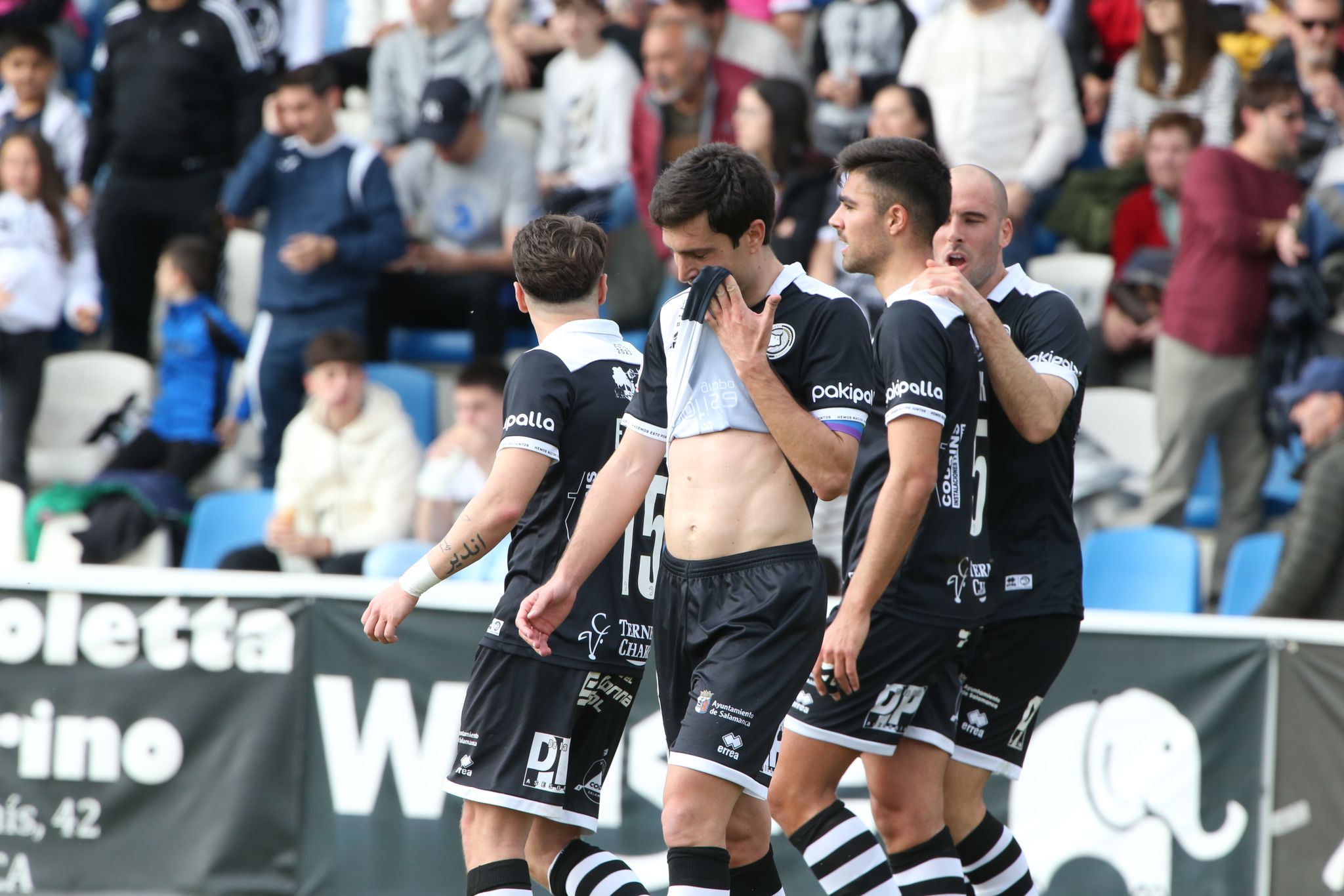 El partido entre Unionistas y Osasuna Promesas, en imágenes