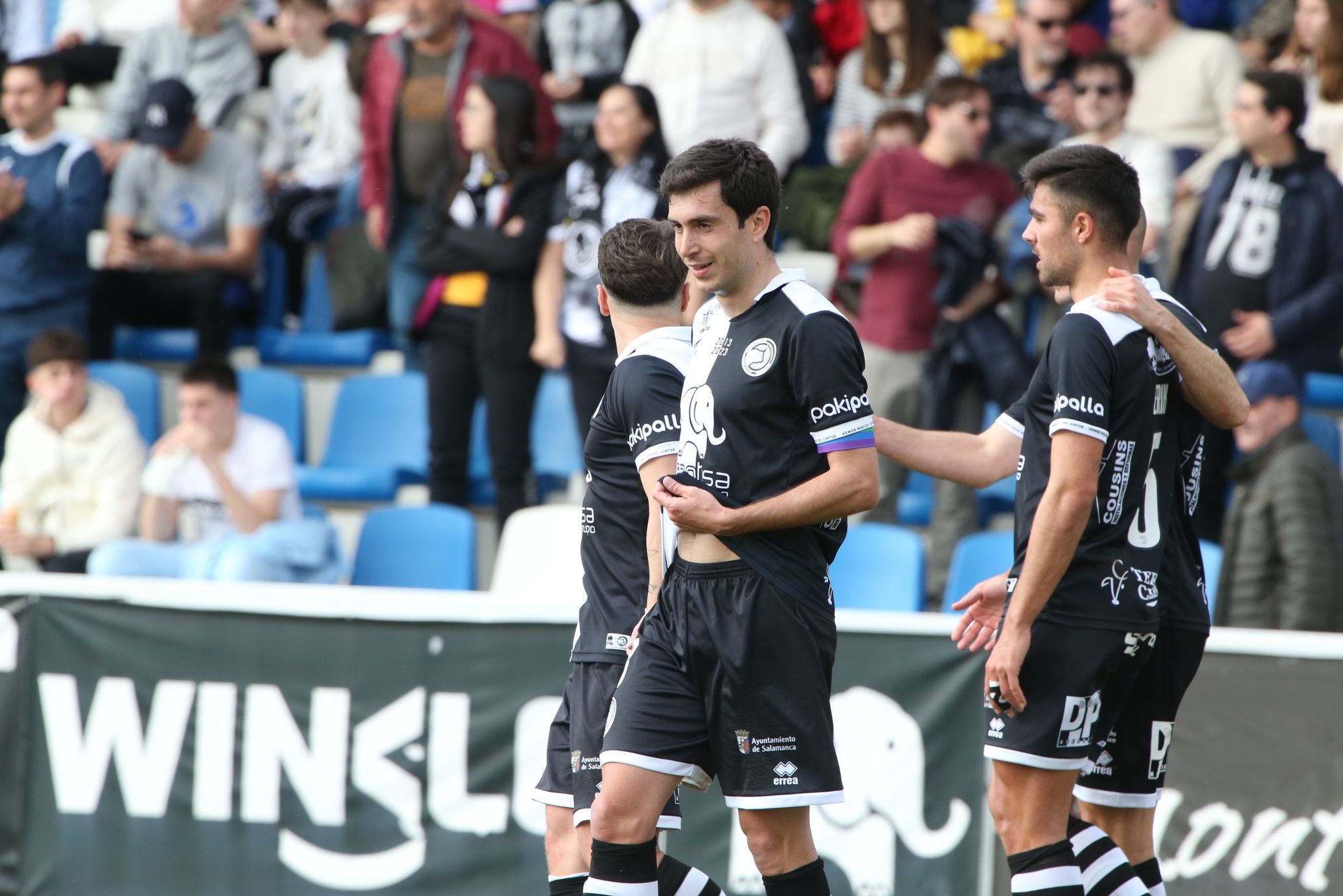 El partido entre Unionistas y Osasuna Promesas, en imágenes