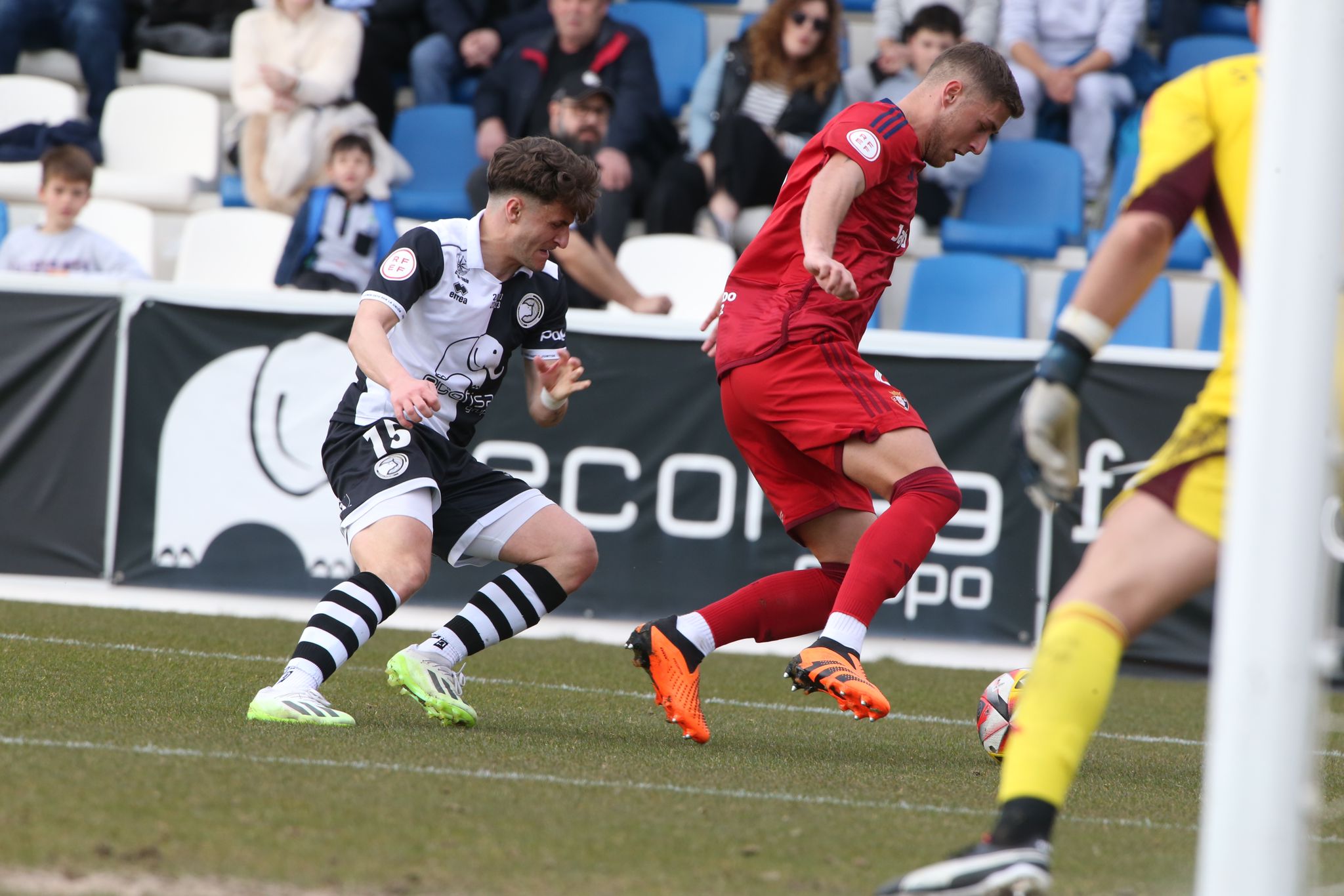 El partido entre Unionistas y Osasuna Promesas, en imágenes