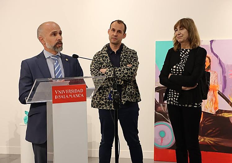 Javier González Benito, Diego del Pozo y María Reina Sala.