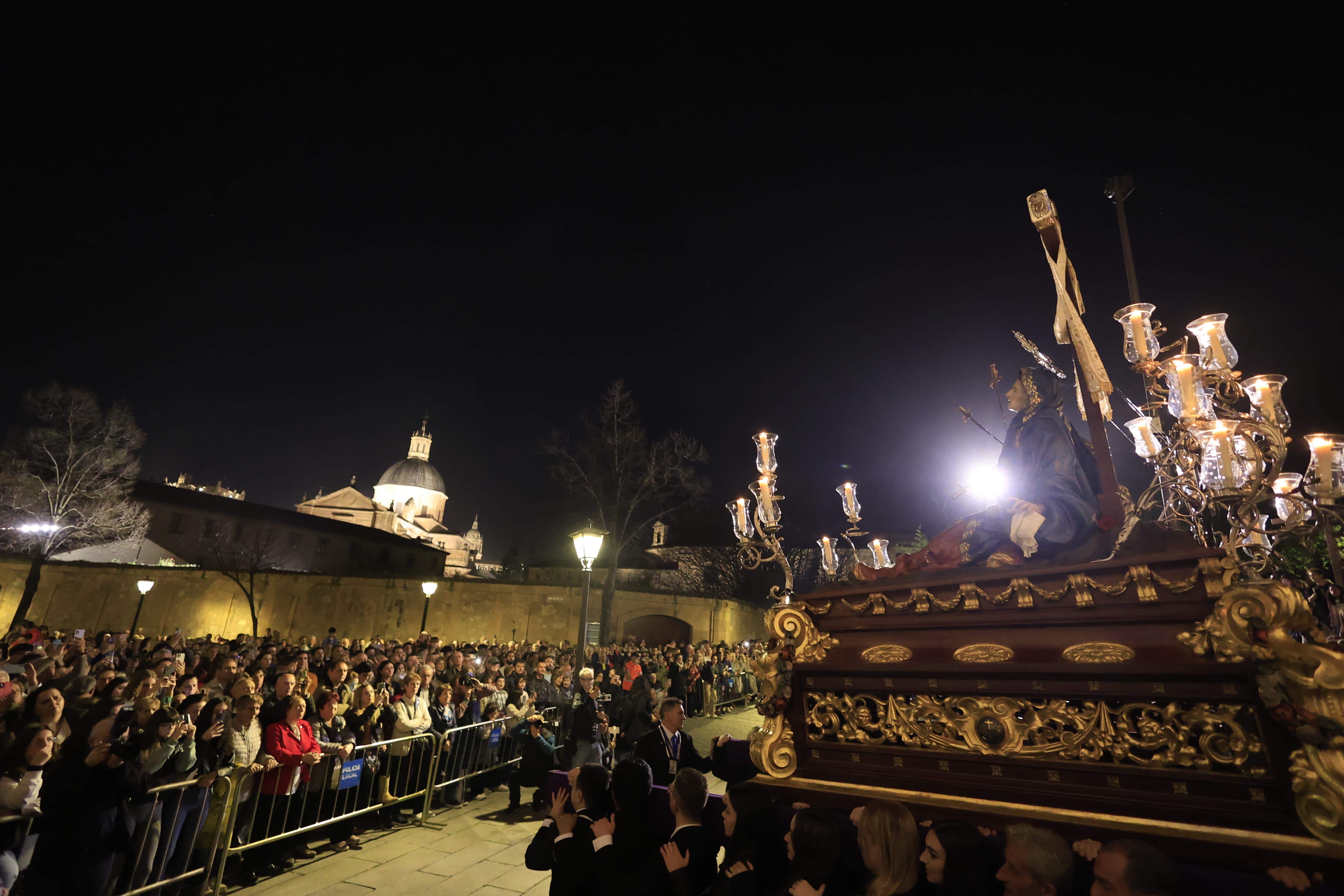 La Virgen de los Dolores y su procesión del Vía Matris abren la Semana Santa