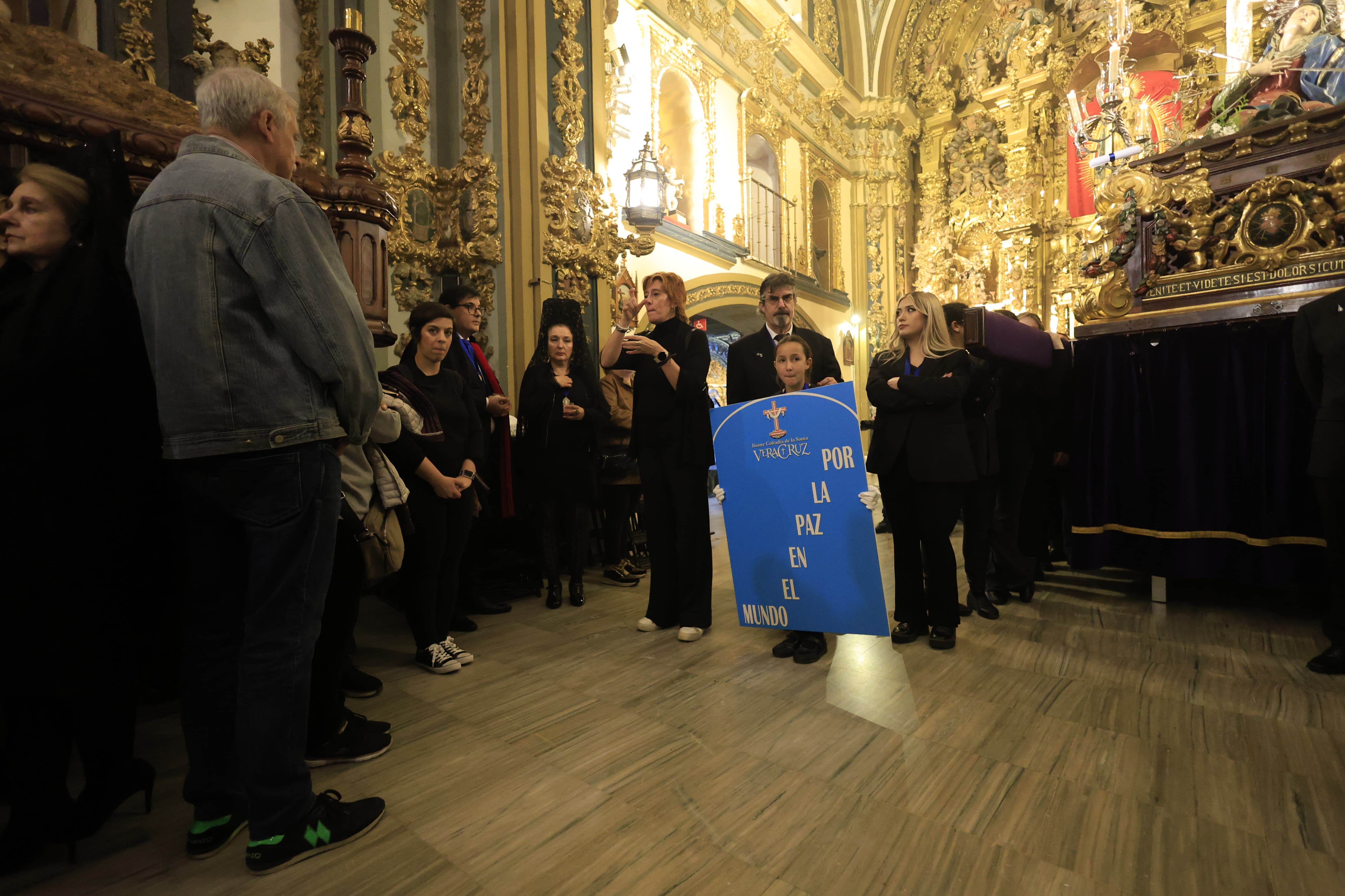 La Virgen de los Dolores y su procesión del Vía Matris abren la Semana Santa