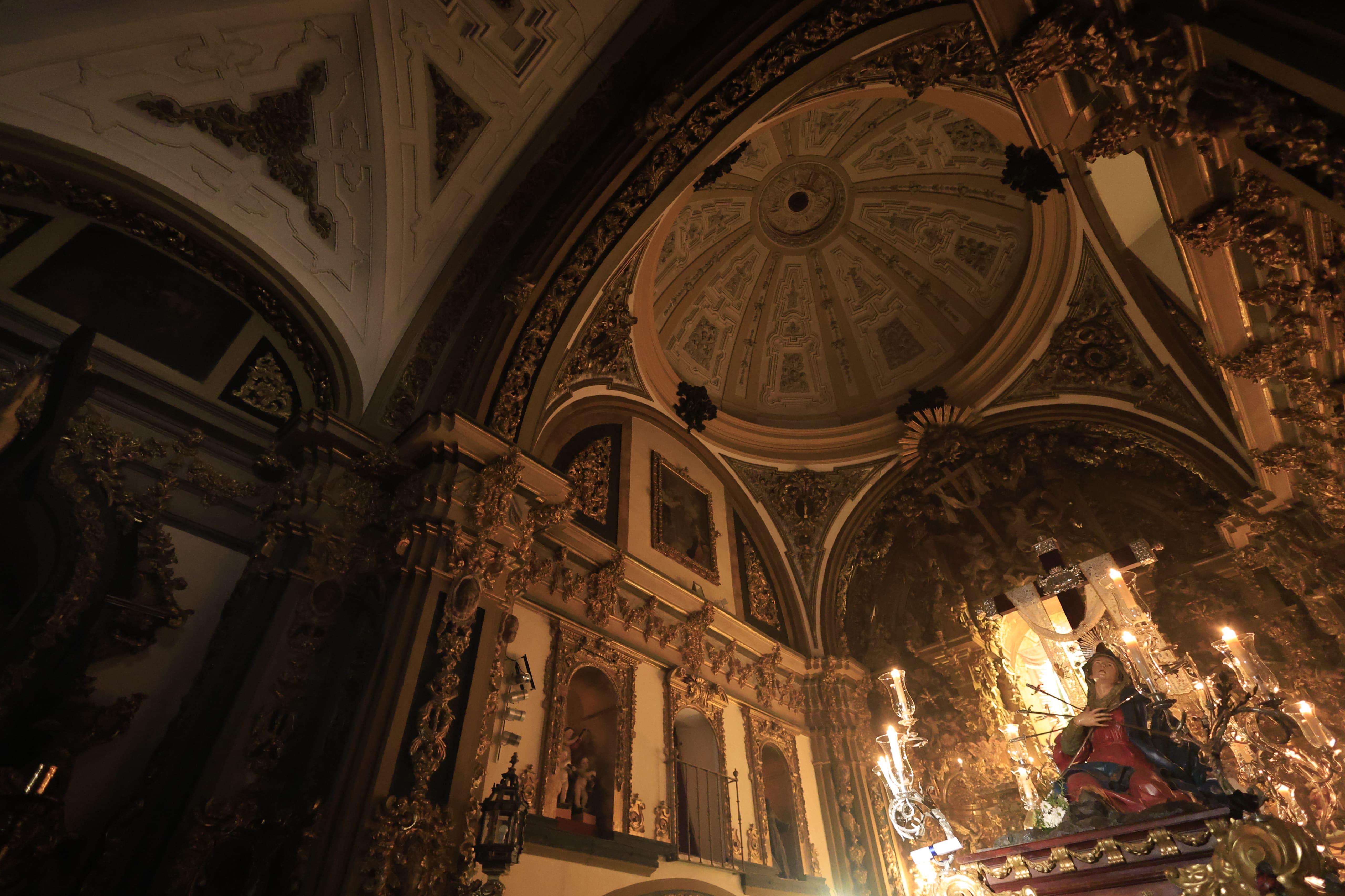 La Virgen de los Dolores y su procesión del Vía Matris abren la Semana Santa