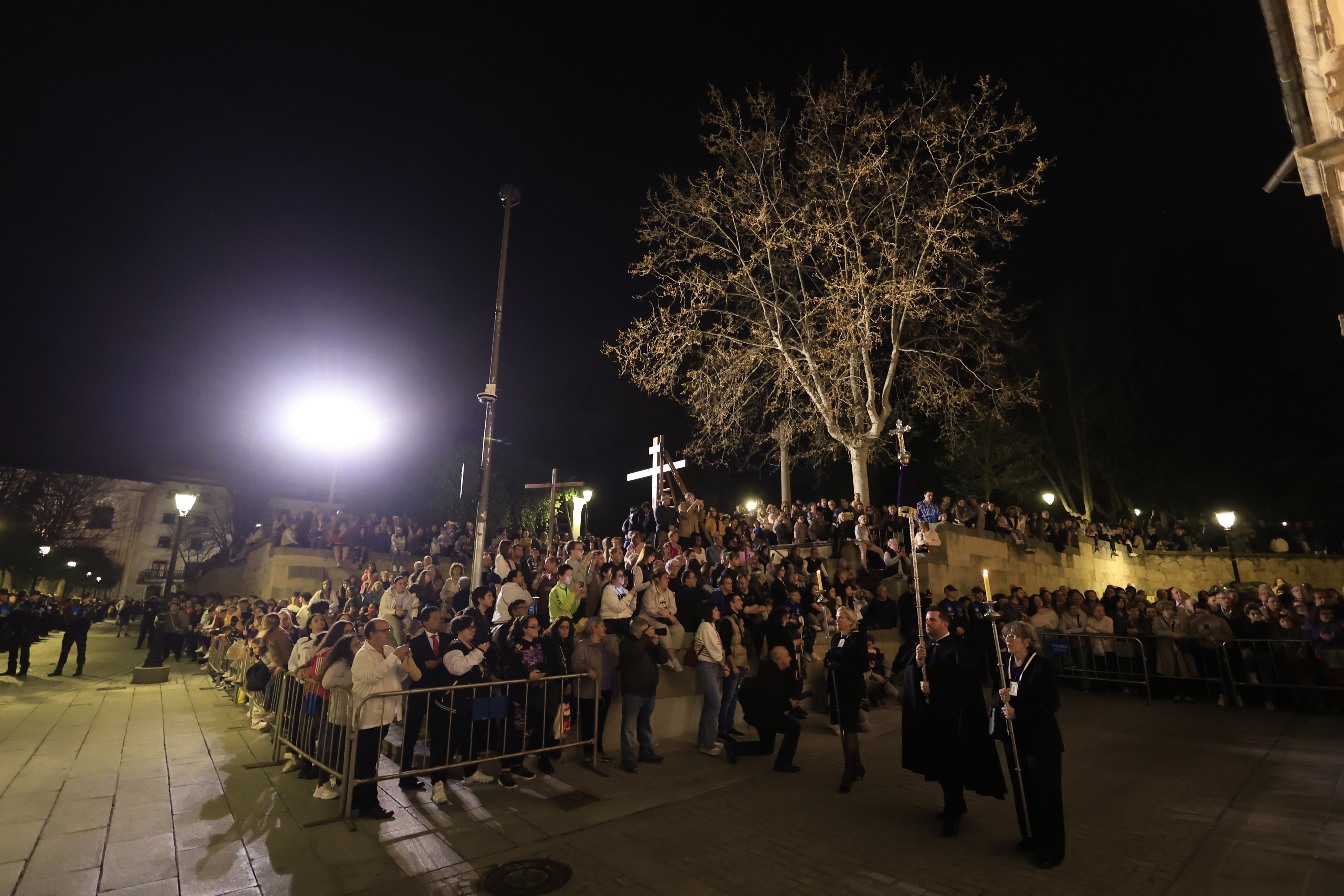 La Virgen de los Dolores y su procesión del Vía Matris abren la Semana Santa