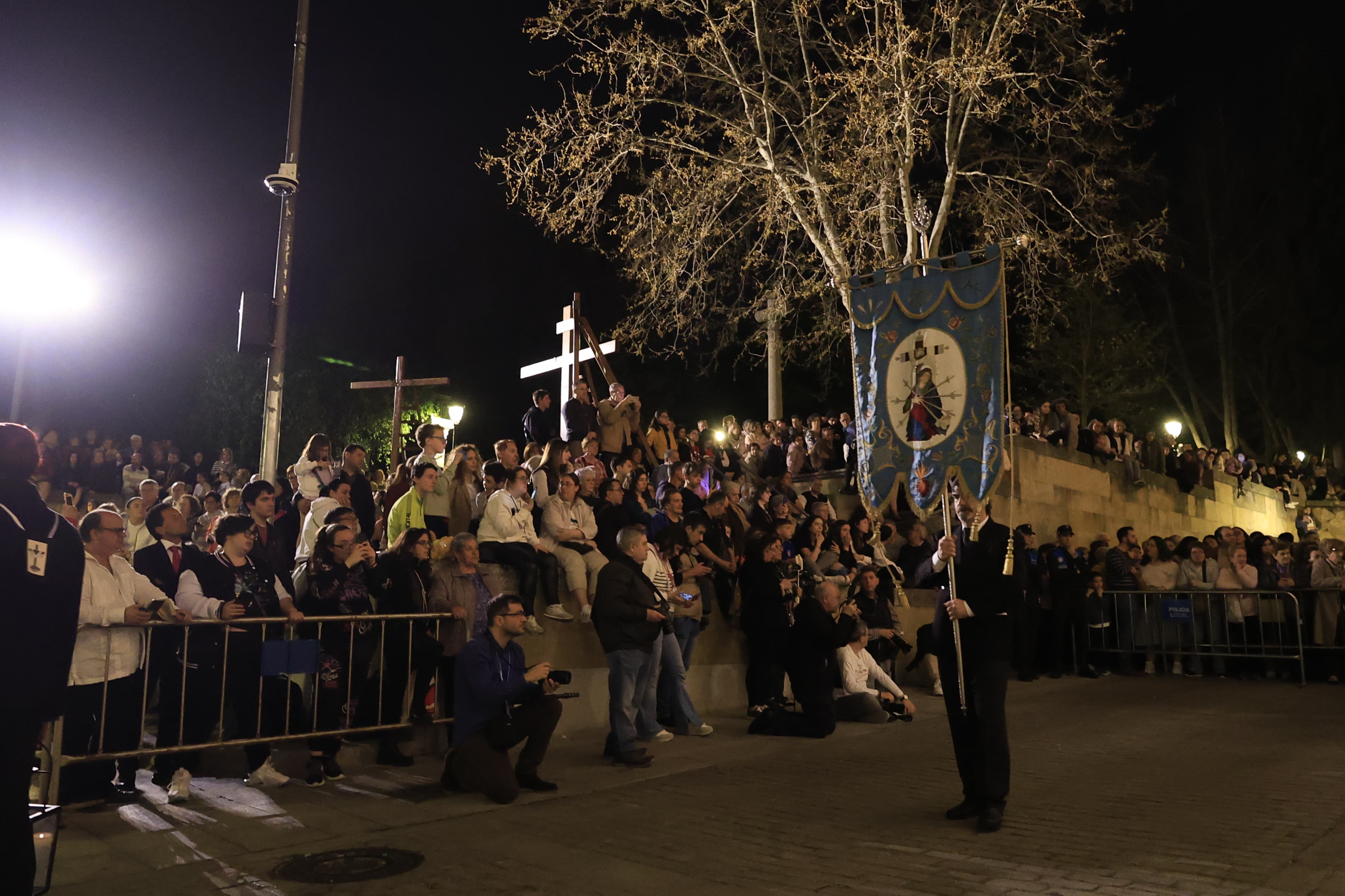 La Virgen de los Dolores y su procesión del Vía Matris abren la Semana Santa