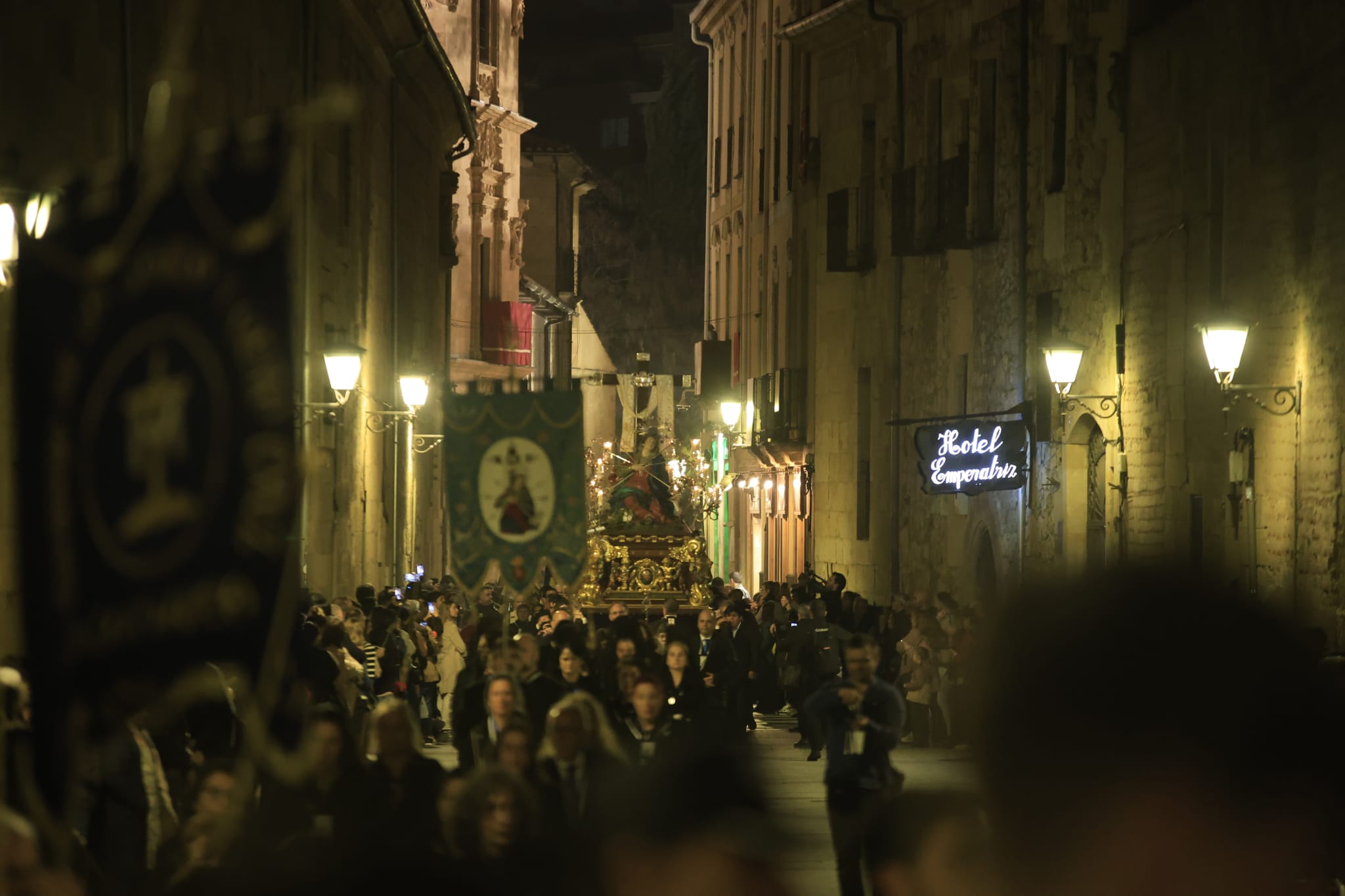 La Virgen de los Dolores y su procesión del Vía Matris abren la Semana Santa