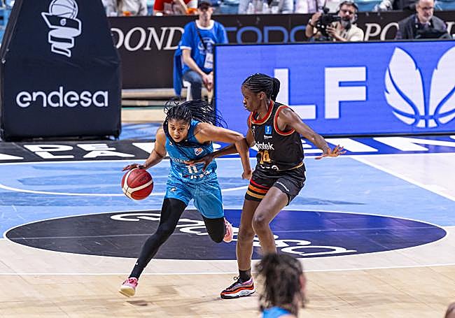 Cuartos de final de la Copa de la Reina. Arica Carter frente a Da Silva
