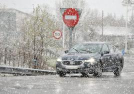 Nieve este martes en la provincia de Salamanca.