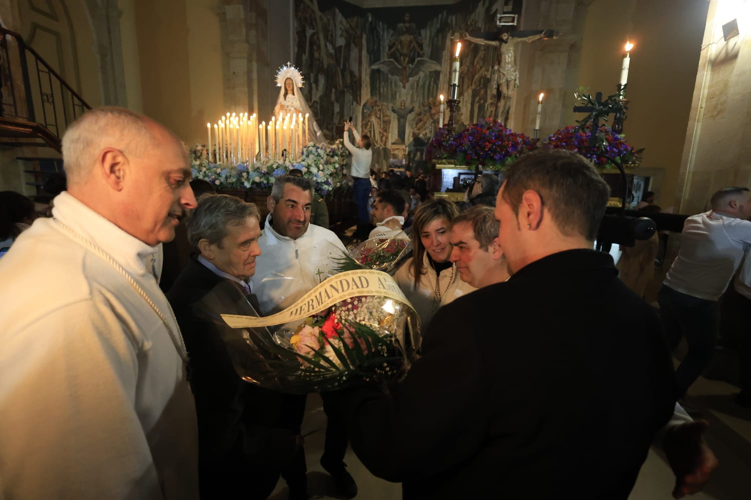 El Cristo del Amor y de la Paz, sexta víctima del temporal