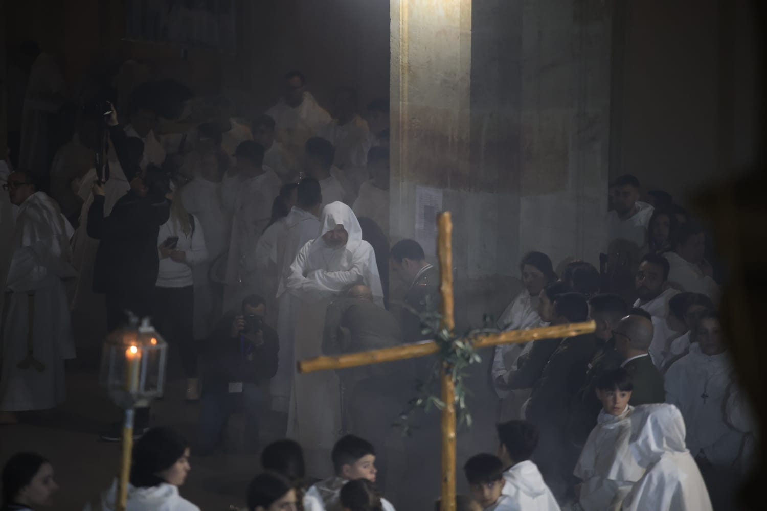 El Cristo del Amor y de la Paz, sexta víctima del temporal