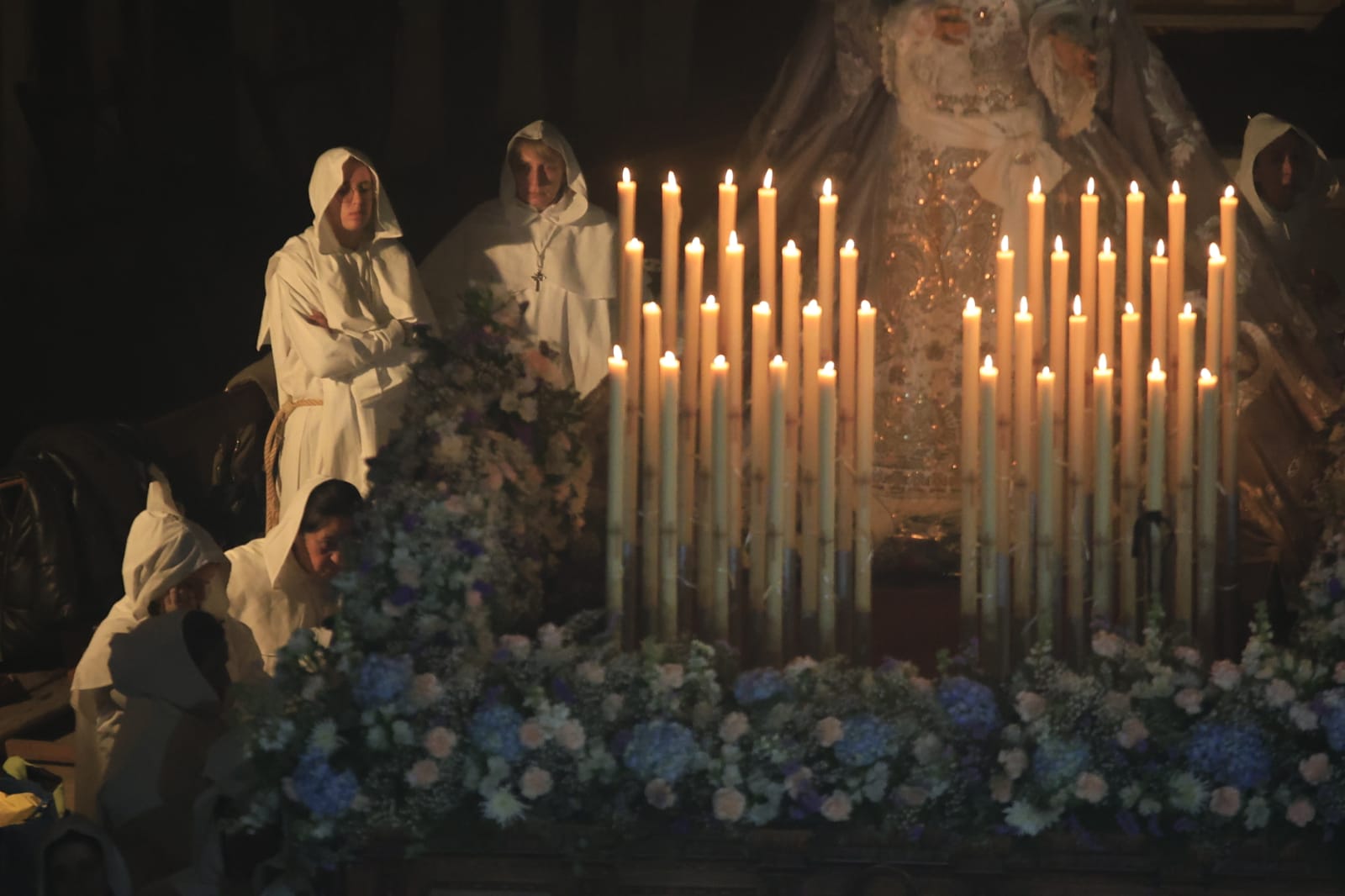 El Cristo del Amor y de la Paz, sexta víctima del temporal