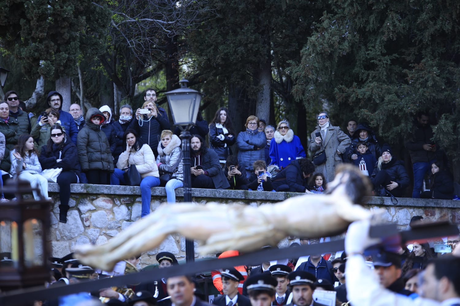 El cielo permite a la Vera Cruz salir en Salamanca