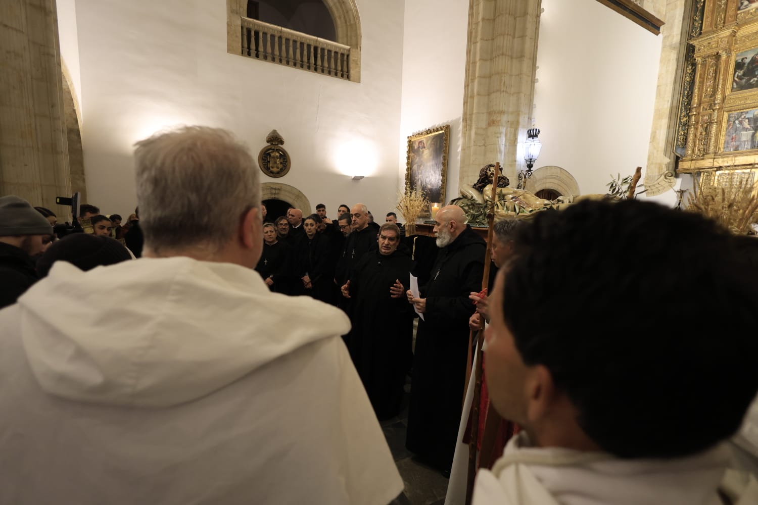 El tiempo frustra la salida del Cristo de la Liberación en Fonseca