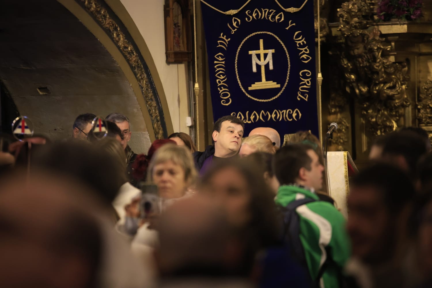 Encuentro privado entre Jesús Resucitado y la Virgen de la Alegría por la lluvia