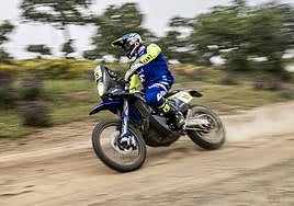 Lorenzo Santolino, durante la cuarta etapa en Portugal.