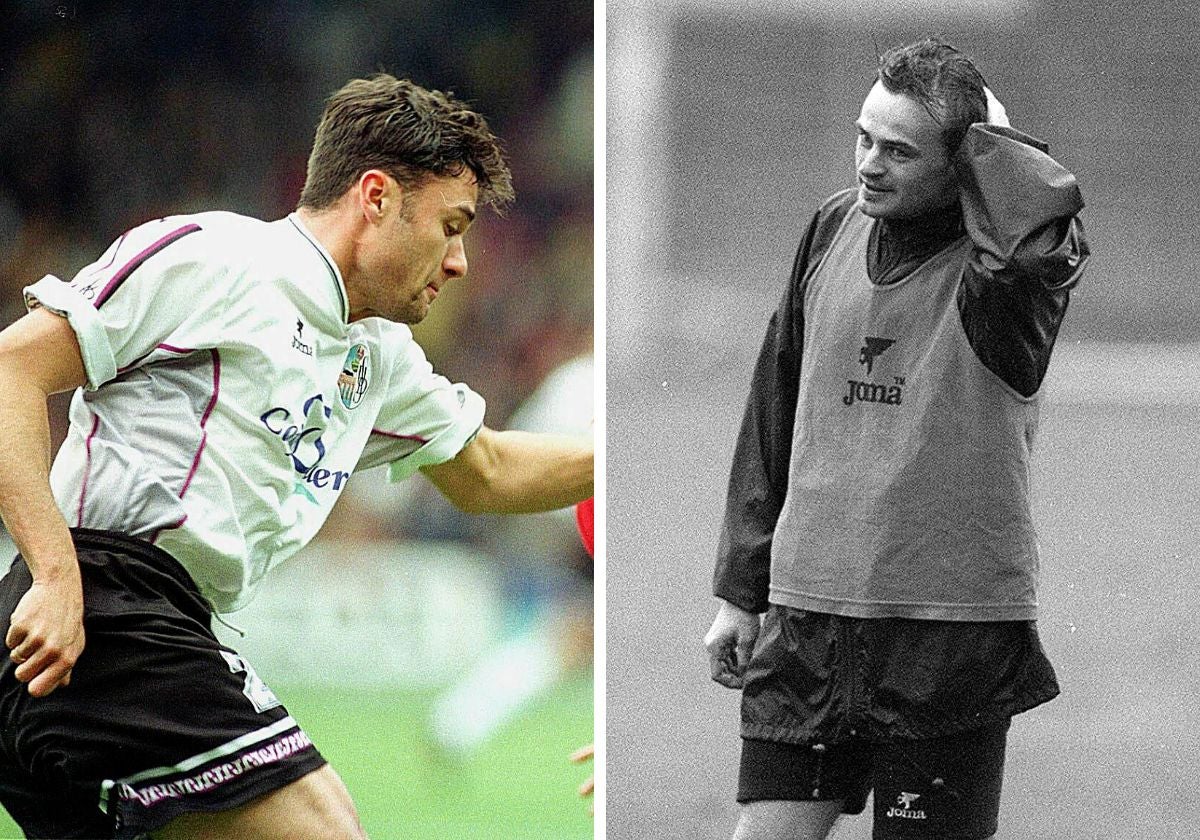 Segio Corino y Edu Alonso, en su etapa en la UDS.