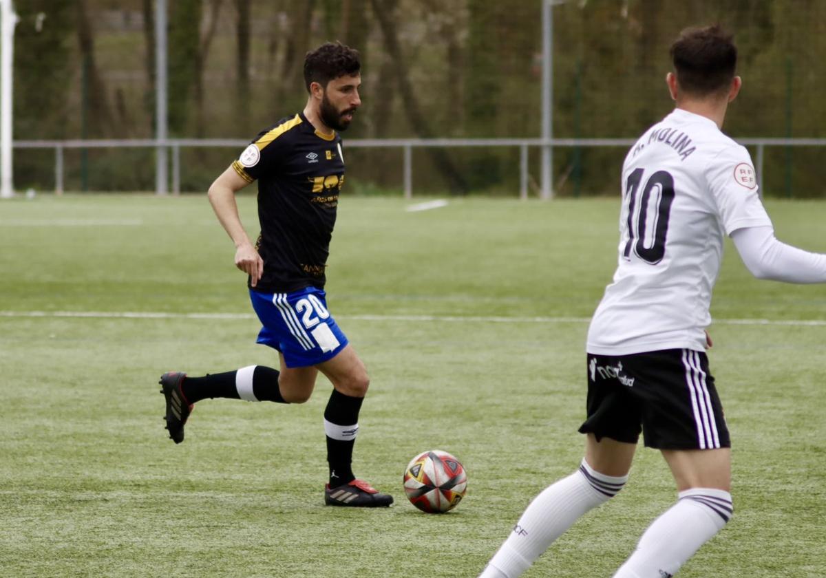 Diego Benito, jugador del Salamanca CF UDS