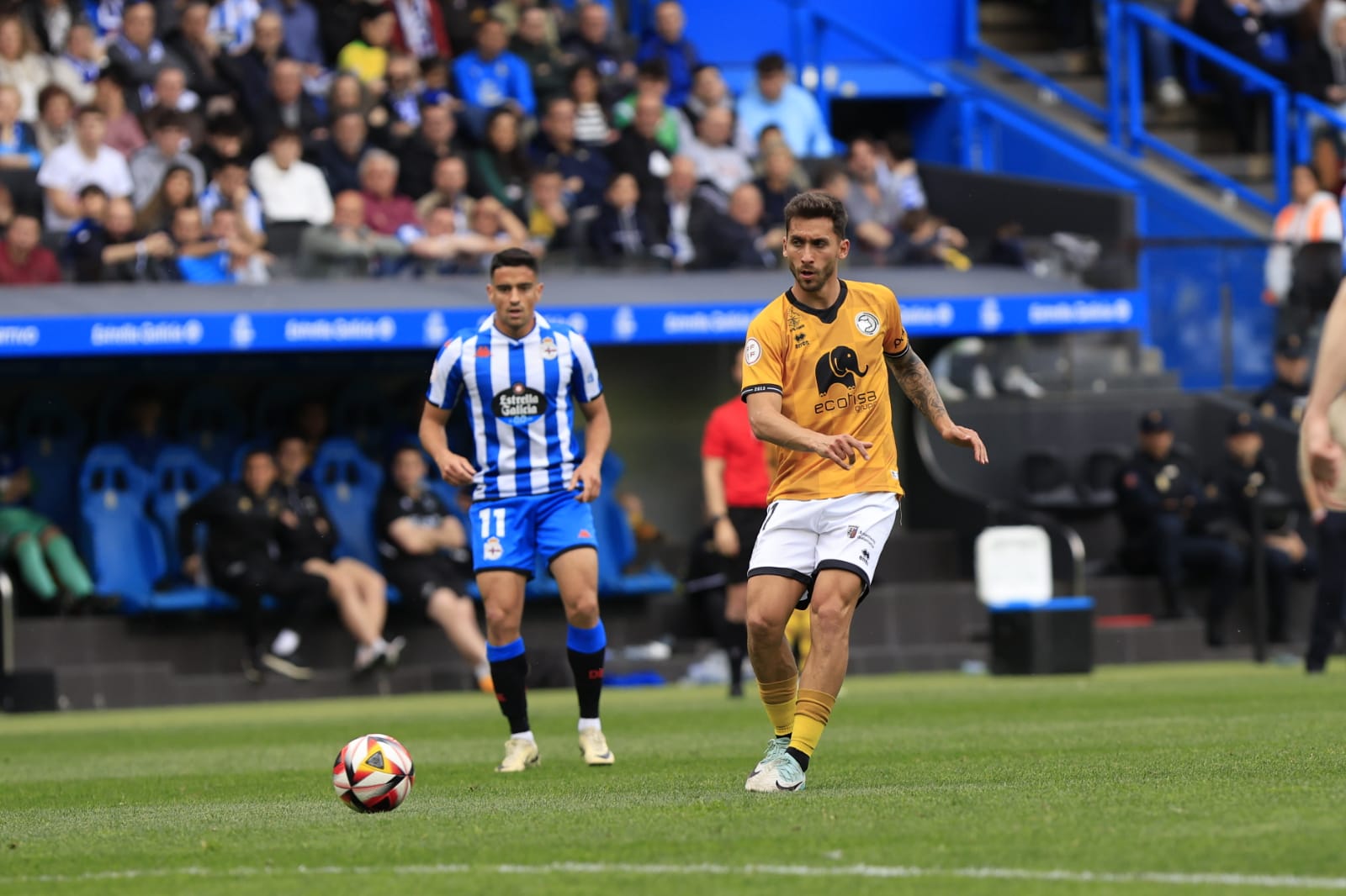 Unionistas CF pierde ante el RC Deportivo en un admirable Riazor