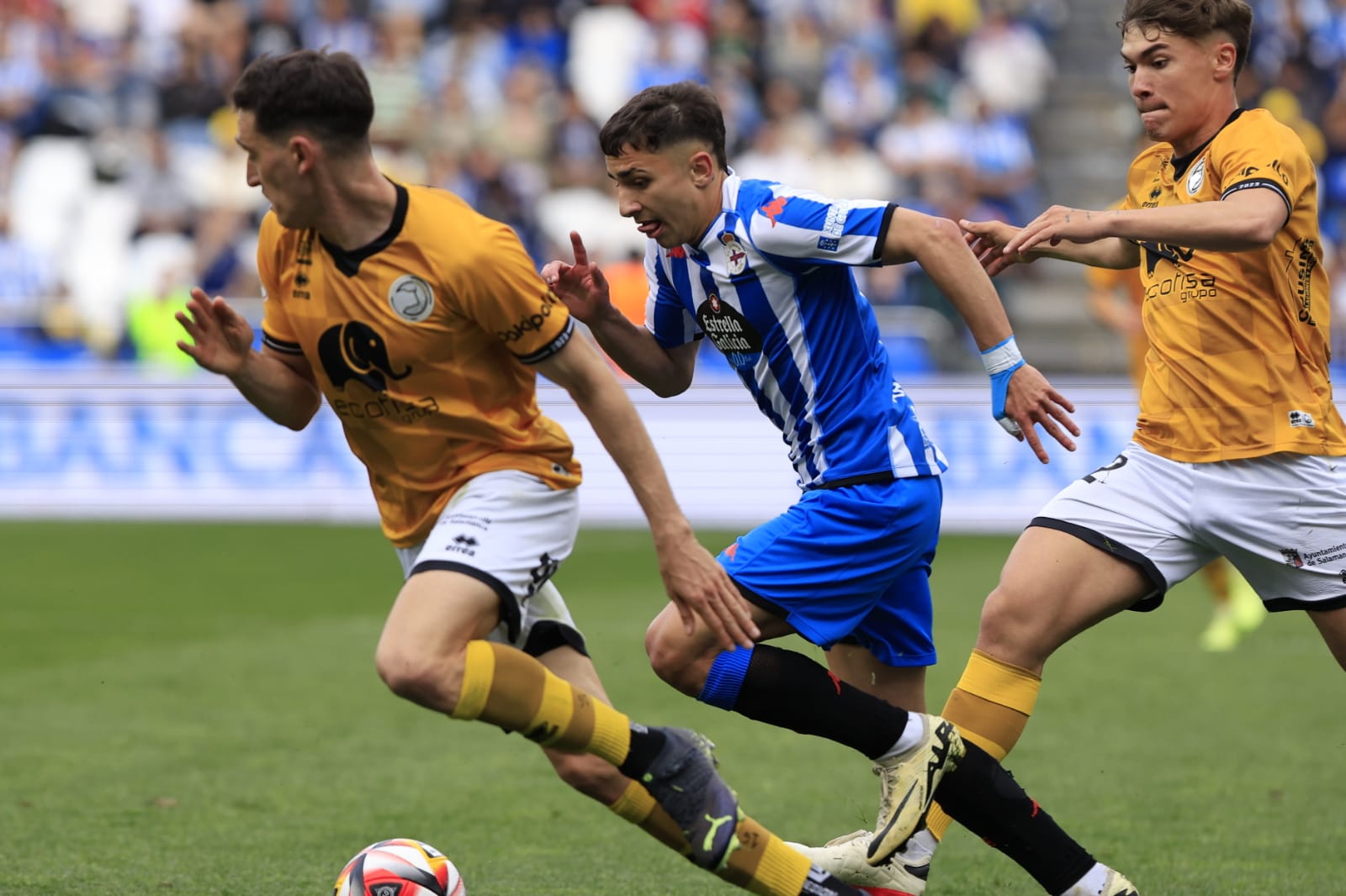 Unionistas CF pierde ante el RC Deportivo en un admirable Riazor
