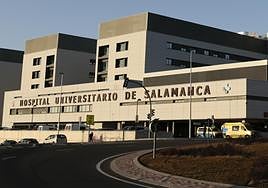 Imagen del Hospital Universitario de Salamanca.