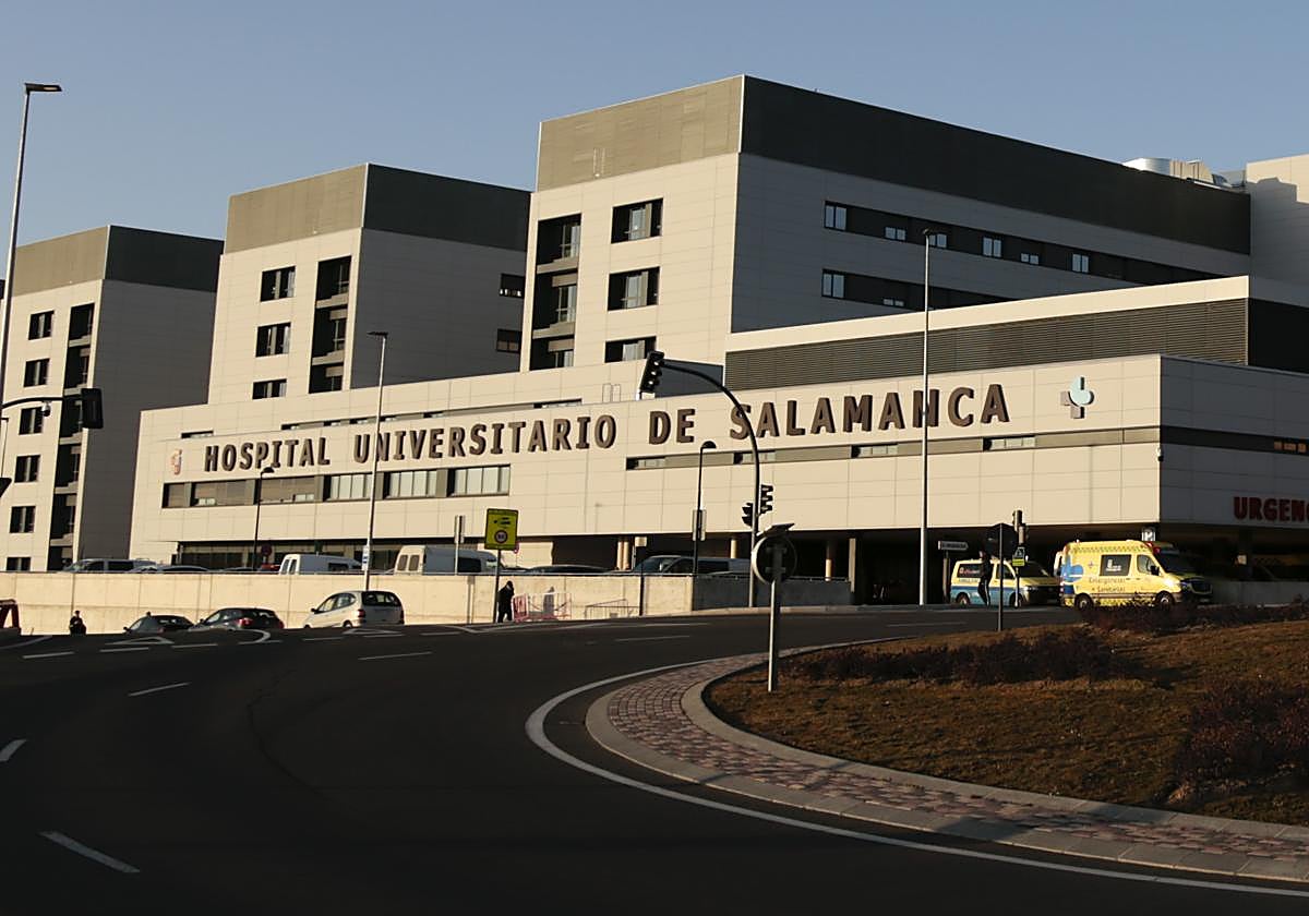 Imagen del Hospital Universitario de Salamanca.