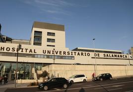 Imagen de archivo del Hospital Unviersitario de Salamanca.