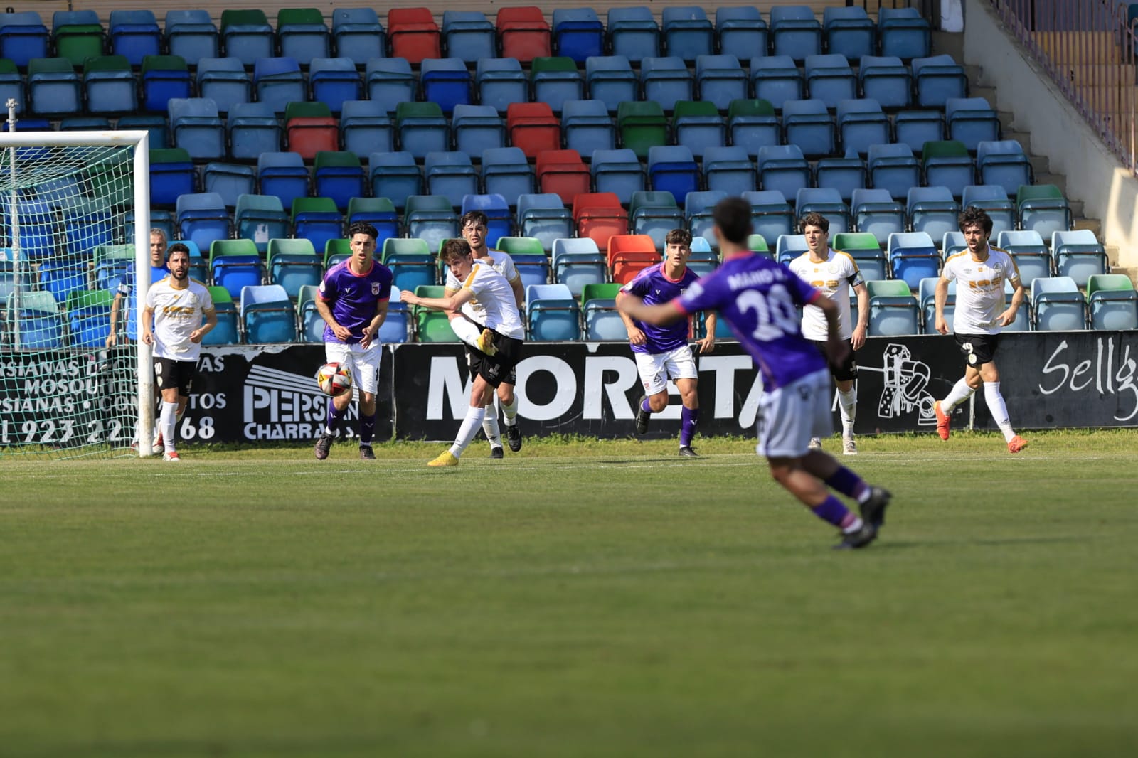 El partido entre el Salamanca UDS y el Palencia CF, en imágenes