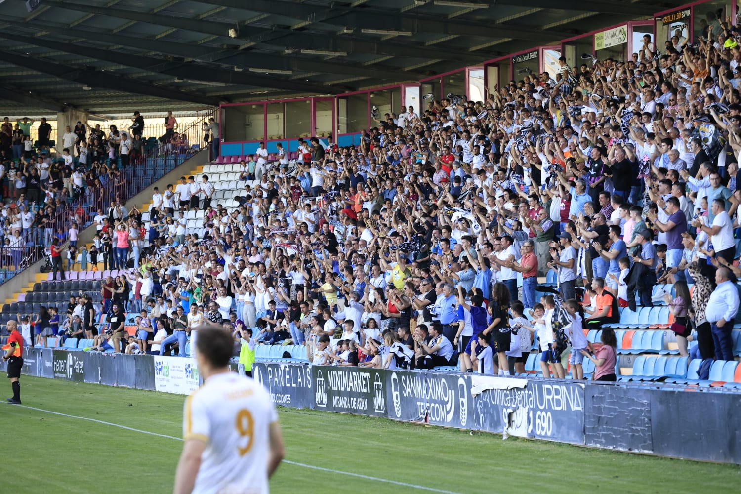 El partido entre el Salamanca UDS y el Palencia CF, en imágenes