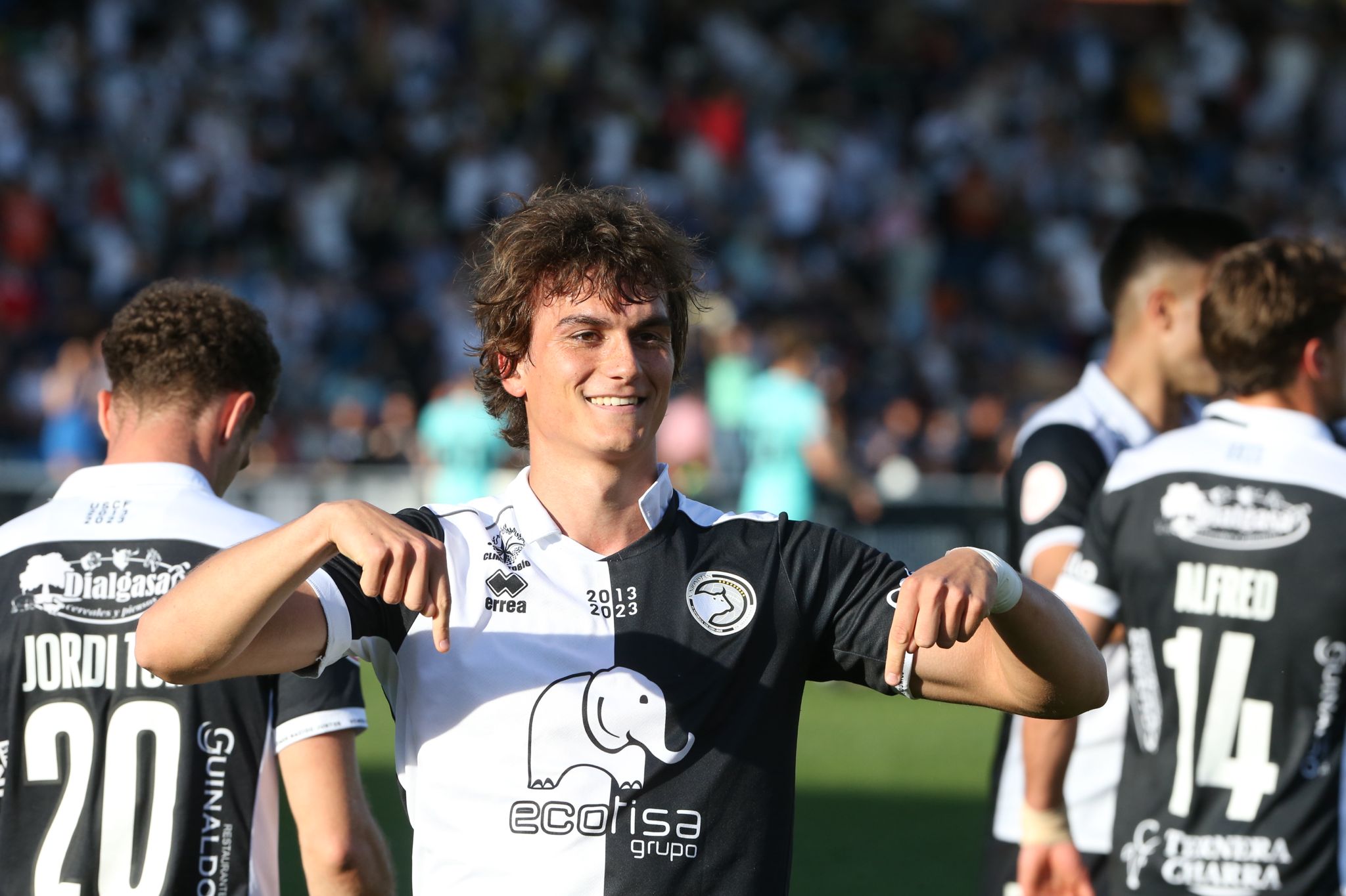 El partido entre Unionistas y el Barça B, en imágenes