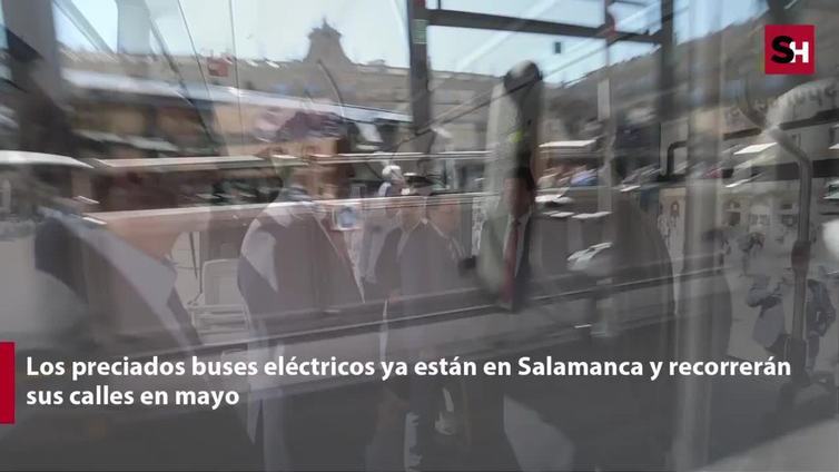 Salamanca pone en servicio los primeros autobuses eléctricos