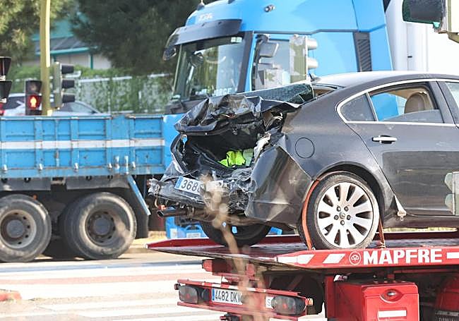 Accidente a las 16:50 horas en Carbajosa.