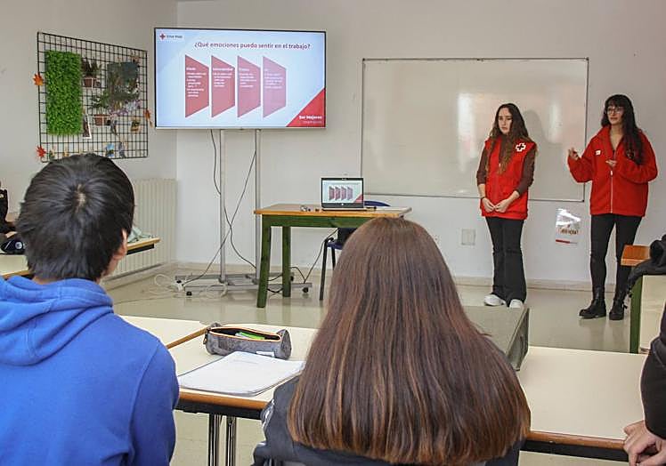 Curso de Orientación Laboral de Cruz Roja.