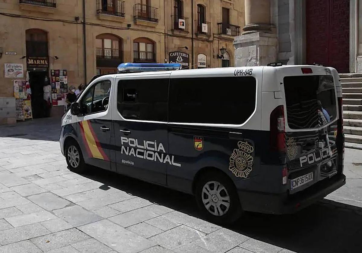 Foto de Archivo Policía Nacional en Salamanca