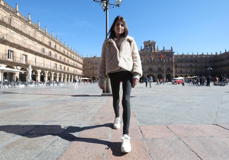 Marta Hernández, enfermera salmantina y estudiante de medicina