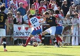 Un lance del partido